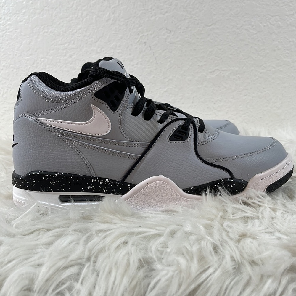 Nike Air Flight 89 Wolf Grey Men's "Cement" Sneaker Size 9.5 NEW - Picture 5 of 12